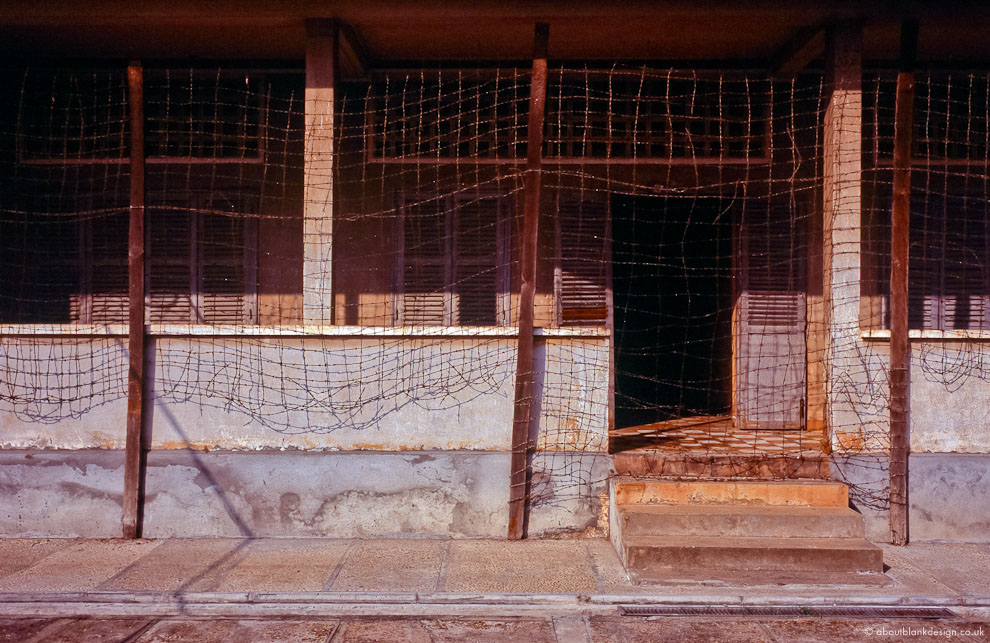 #9 Exteriors were covered in barbed wire so you could not free yourself by jumping to death.