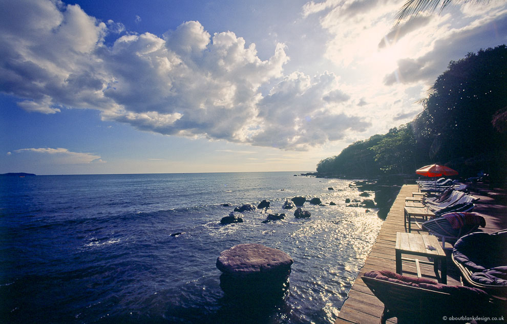 #48 view down the bar