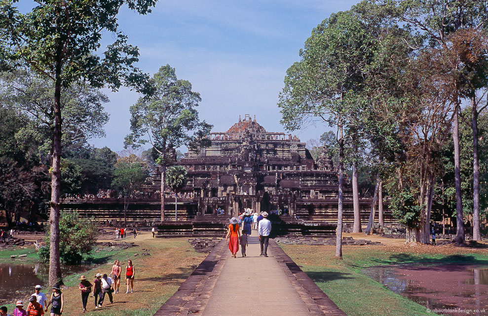 #27 family visit at Baphuon, Angkor.