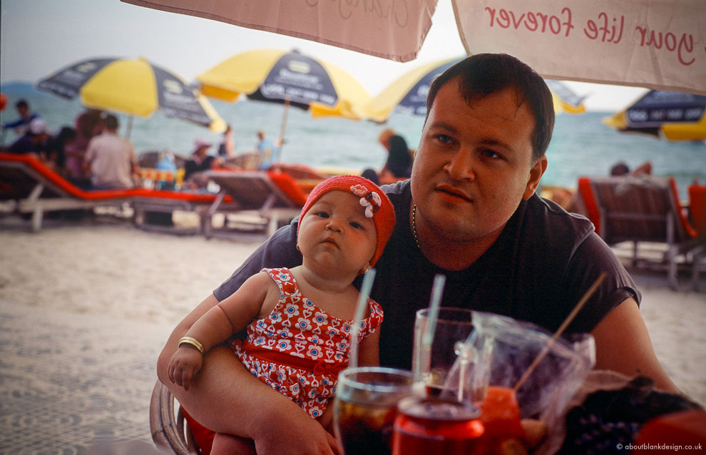 #58 ...with wife and daughter.