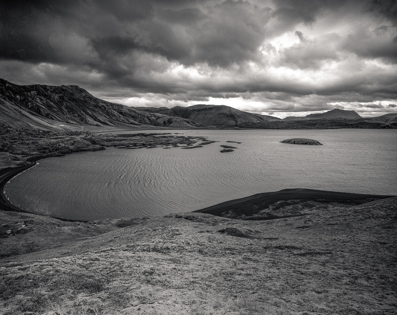 #6 a lake named Frostastaðavatn (Lake of the frosty place) near Landmannalaugar