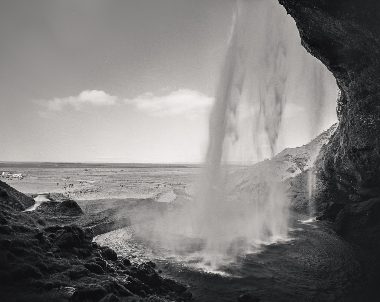 #9 Seljalandsfoss - you can walk behind it!