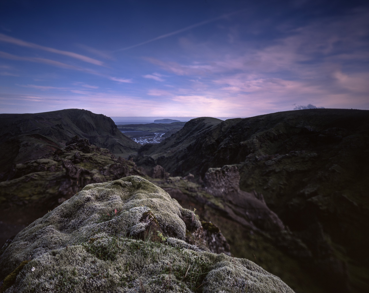 #15 a hilltop at Þakgil, overlooking the Katla National park.