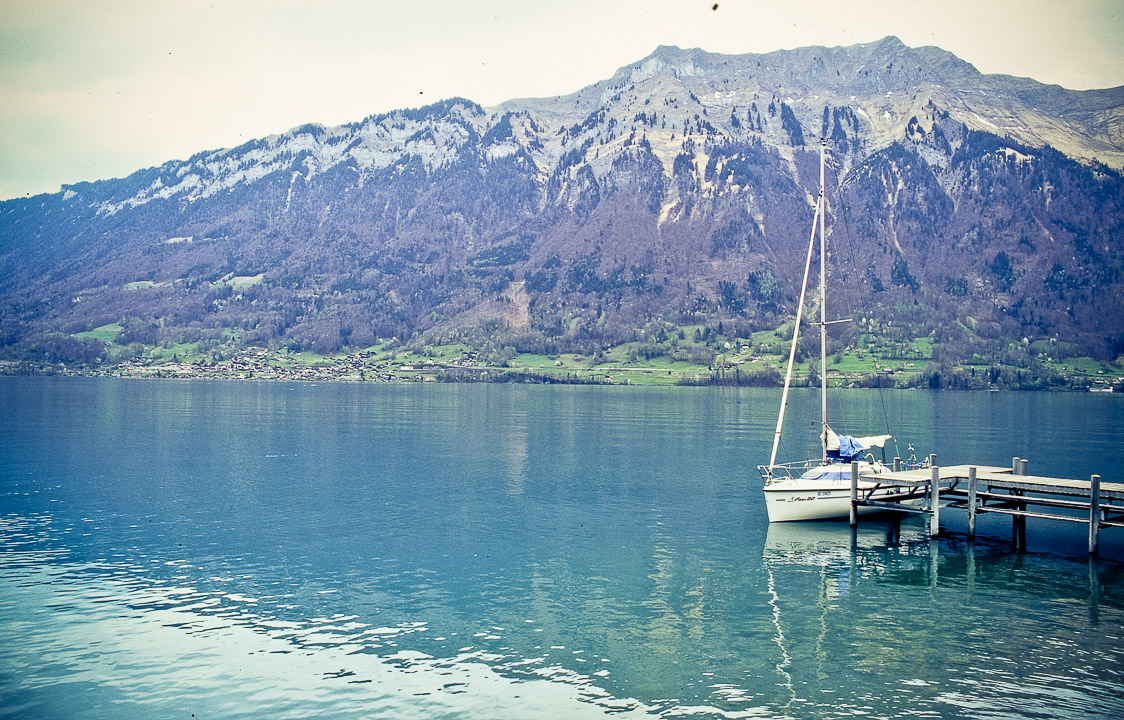#9 boating on Lake Brienz