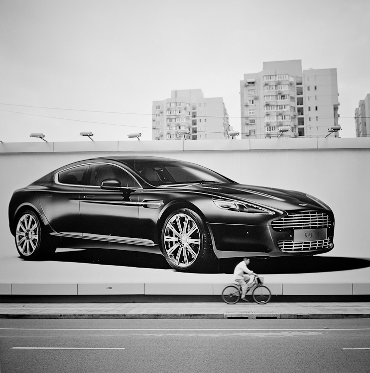 #15 in Xujiahui, across the road from five eight-floor luxury malls.