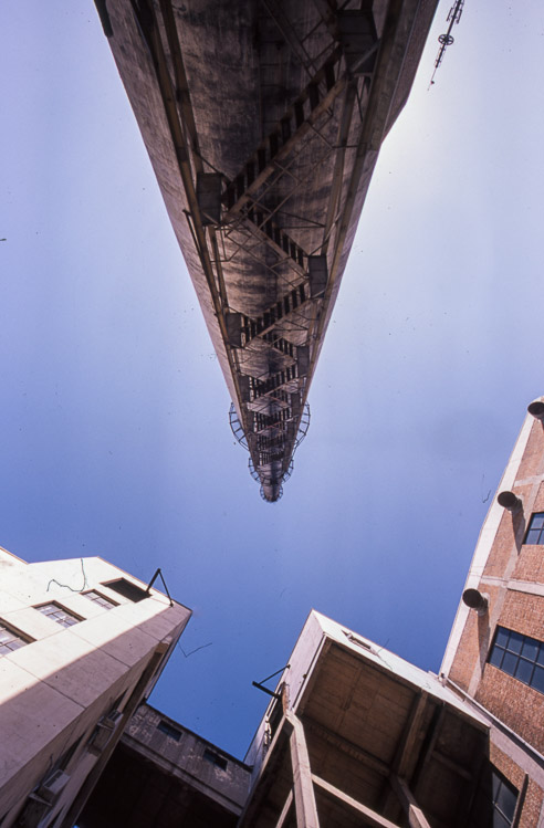 #13 chimney and buildings