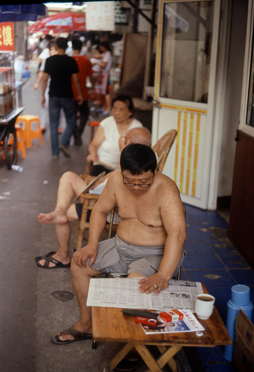 #34 its hot. still reading the news.