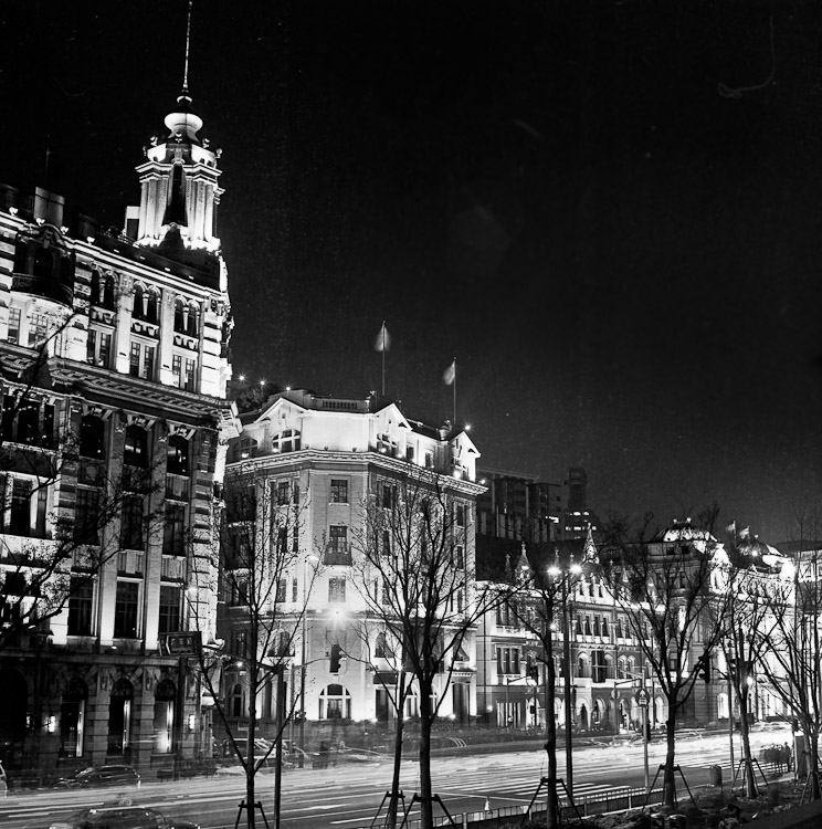 #30 view from the promenade onto what is housing Rolex and Armani flagship stores