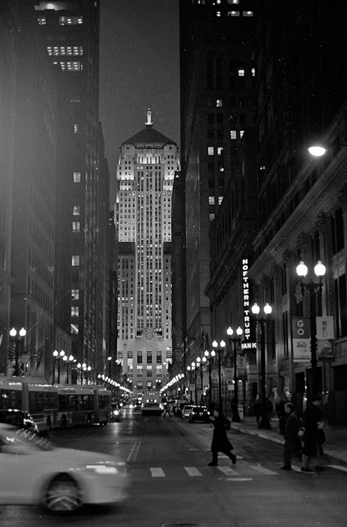 #45 board of trade, night time