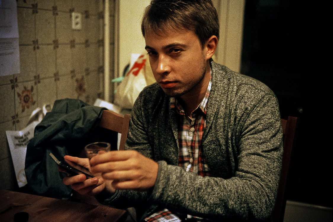 #43 Josi hating me for making him try some Baijiu.