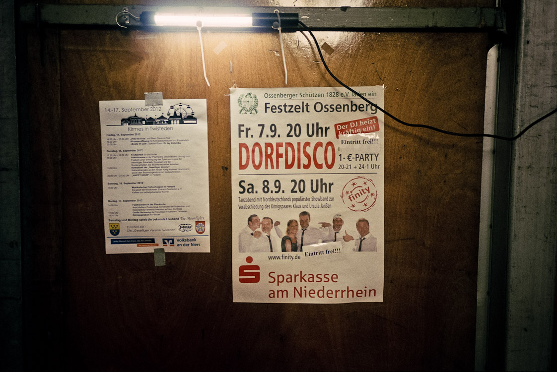 #24 D-I-S-C-O, also, Kirmes in Twisteden. Twisteden is twisted.