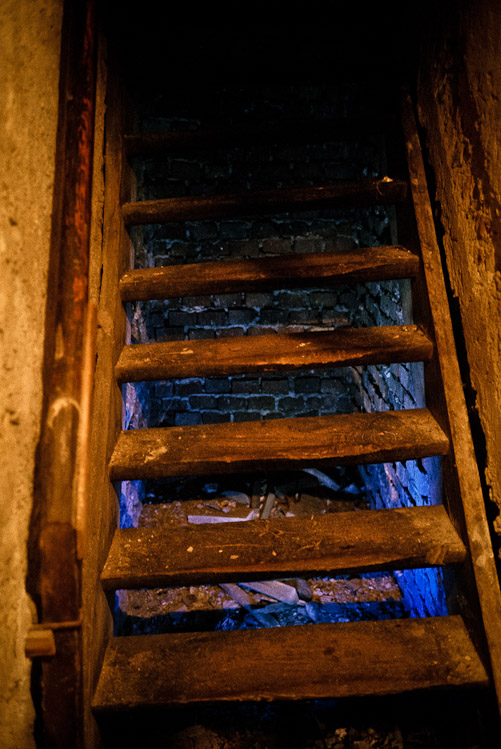 #49 well lit staircase. well lit as in, awesome.