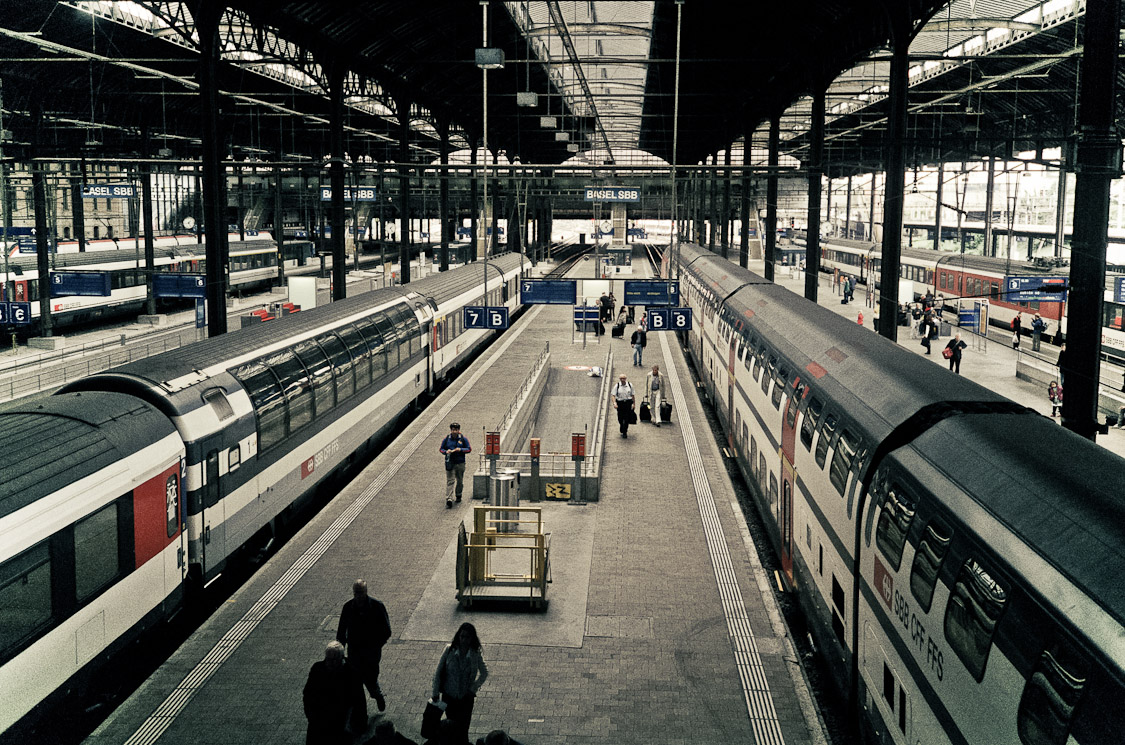 #50 Basel Main Station - SBB. Going home!