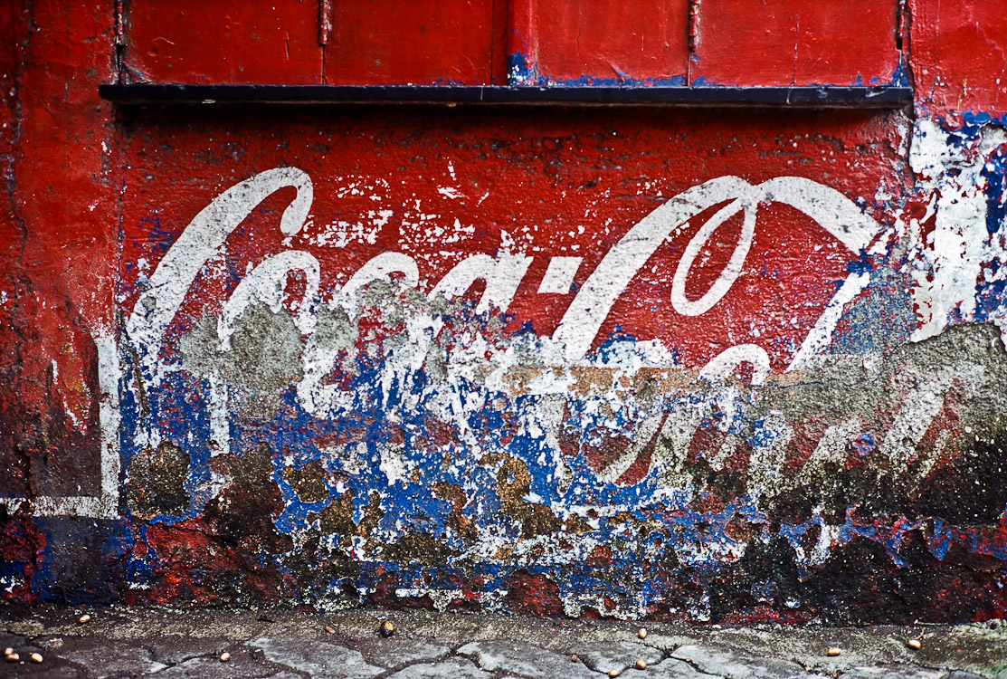#6 Coca Cola remnants.