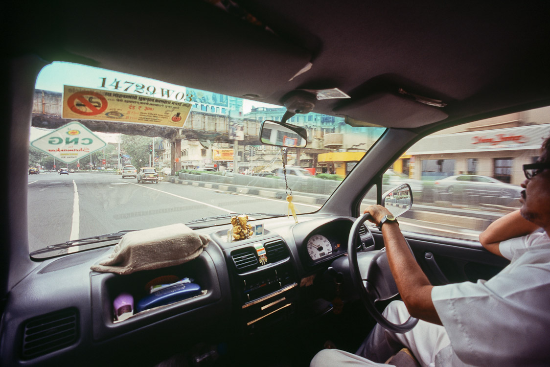 #8 Ali was my driver for the day in Mumbai. We didn't connect.