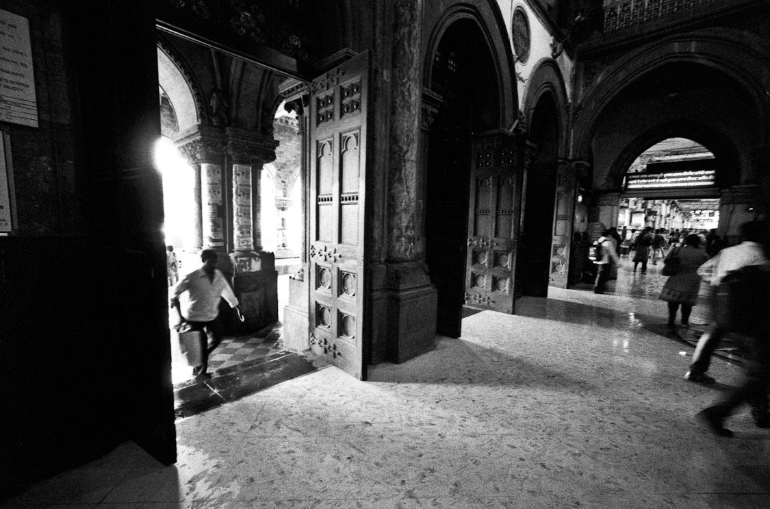 #36 station entrance, Chhatrapati Shivaji Terminus, Mumbai
