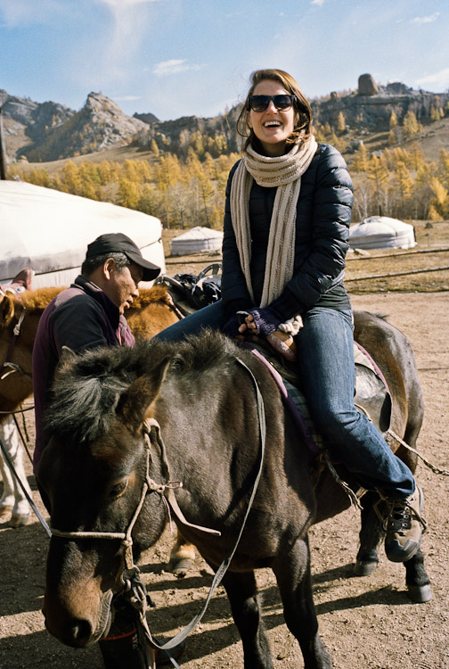 #11 going horse riding. this is totally not going wrong