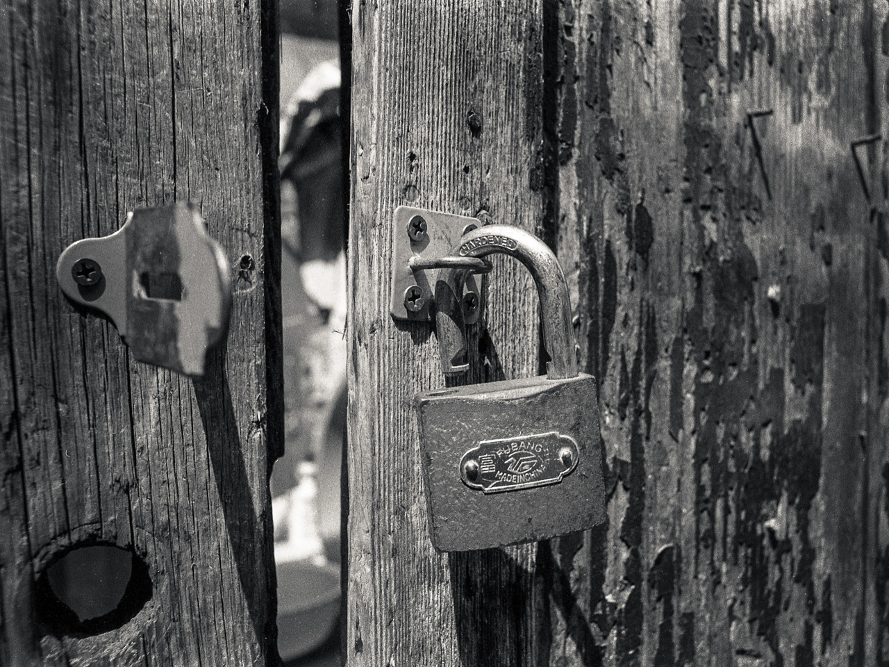#61 Locks are everywhere to prevent squatters from moving in. Some are actually locked!