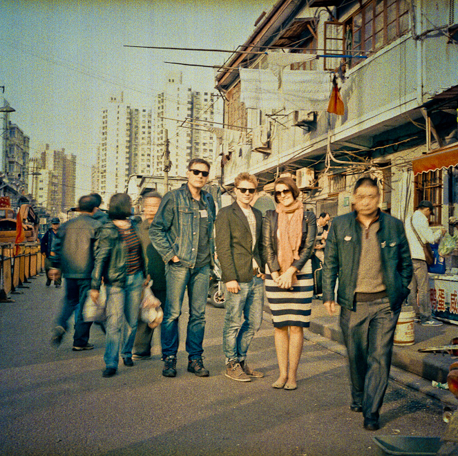 #44 visitors from Potsdam! In Hongkou!