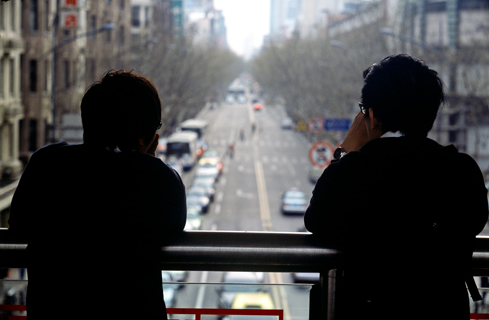 #20 looking down Huaihai Lu