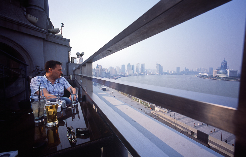 #25 checking out the bund from New Heights