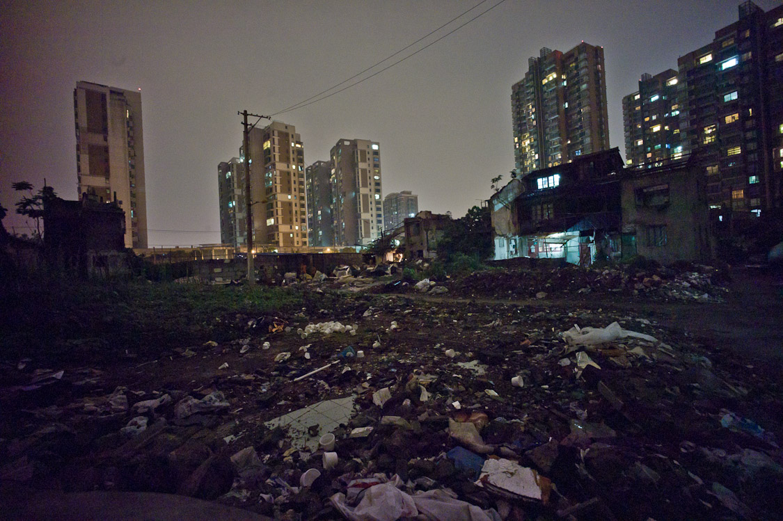 #43 rubble and highrisers.