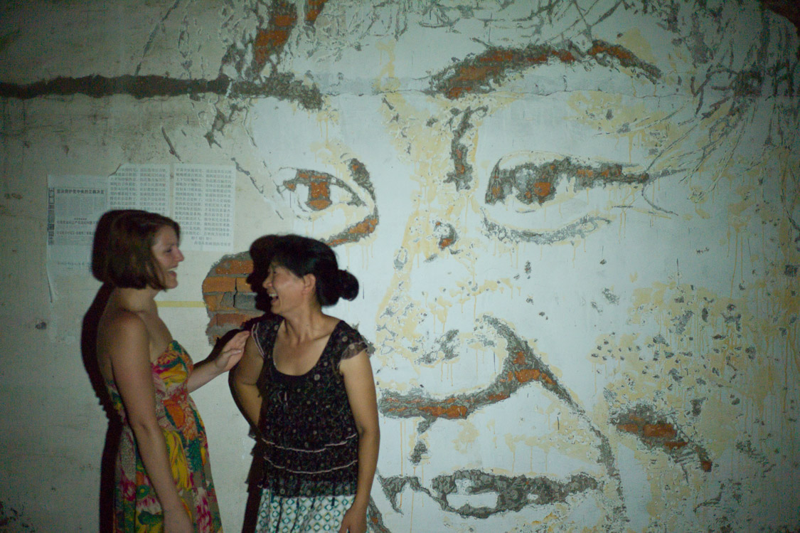 #45 Maraka with the model herself