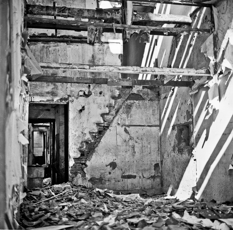 #11 former living room and staircase.