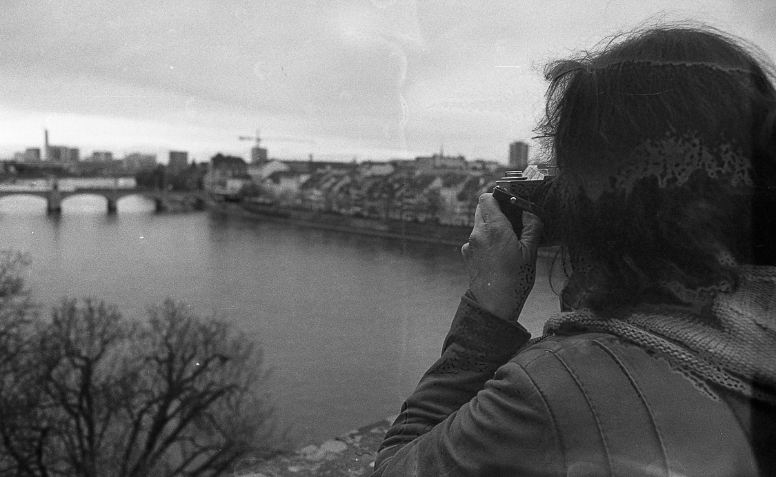 #12 Chrissy taking photos. also drying marks.