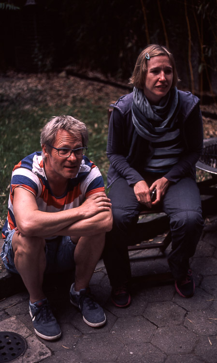 #29 watching football in the garden