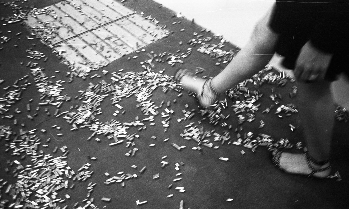 #34 art installation: bullet casings at Art Basel